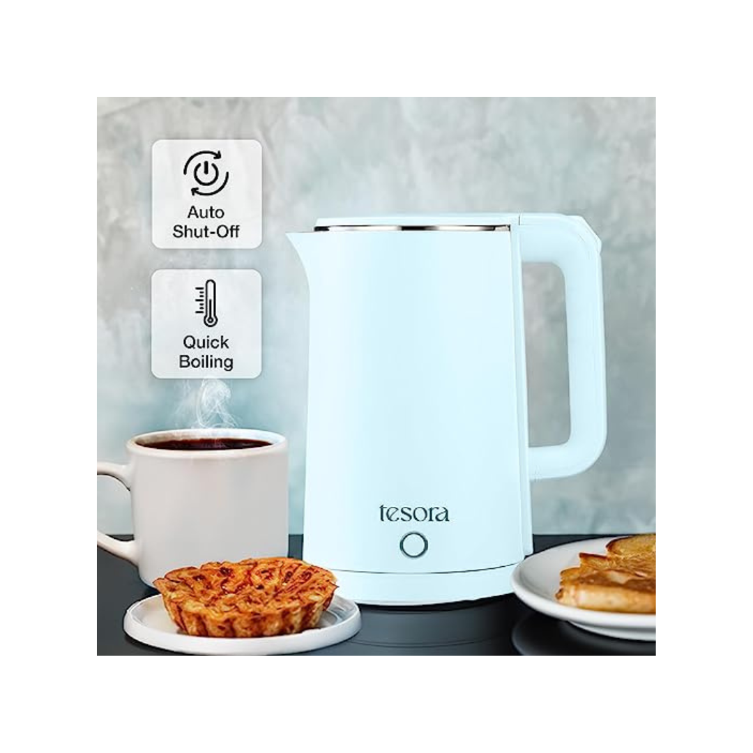 Tesora Large Premium Electric Kettle | 1.8L | Blue |
