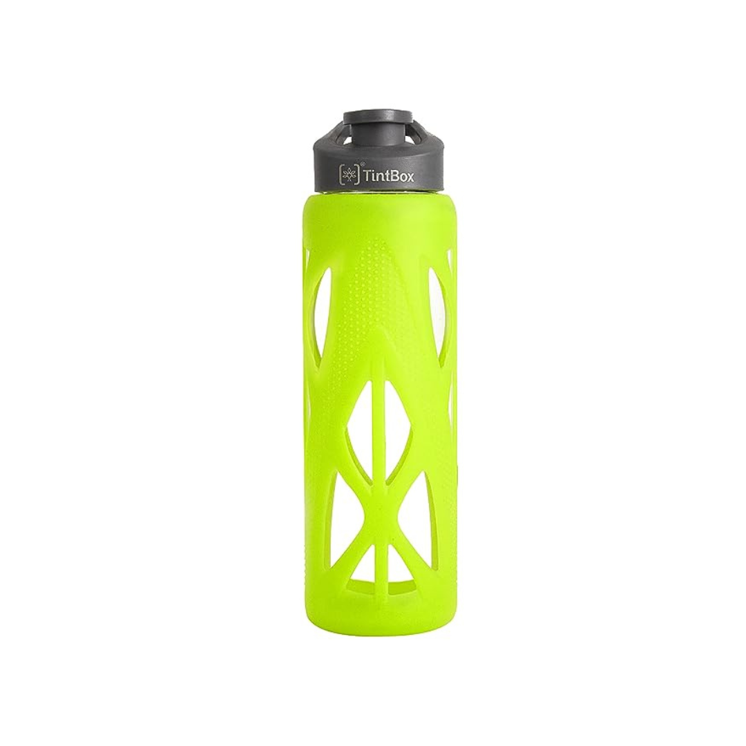 TintBox Borosilicate Glass Bottle | Green |