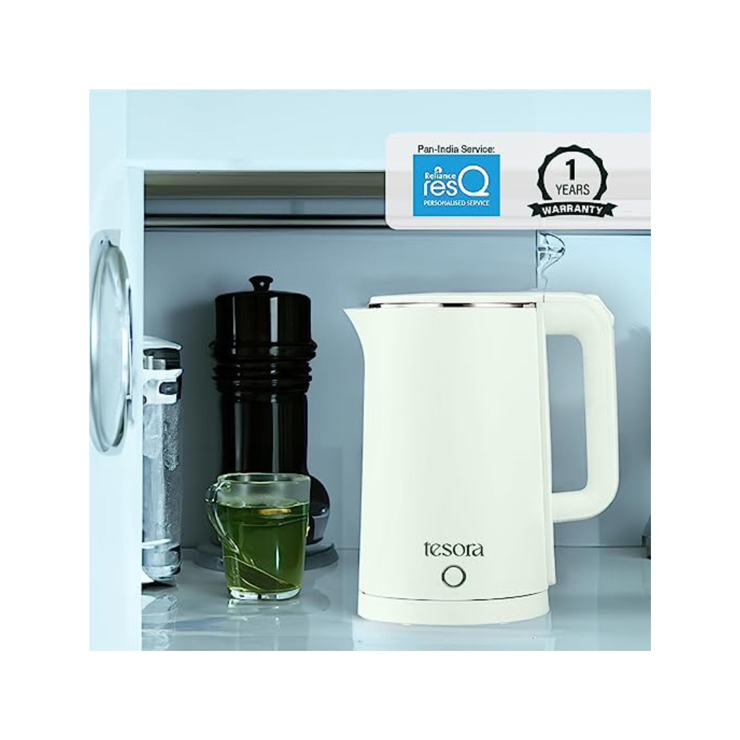 Tesora Large Premium Electric Kettle | 1.8L | Green |