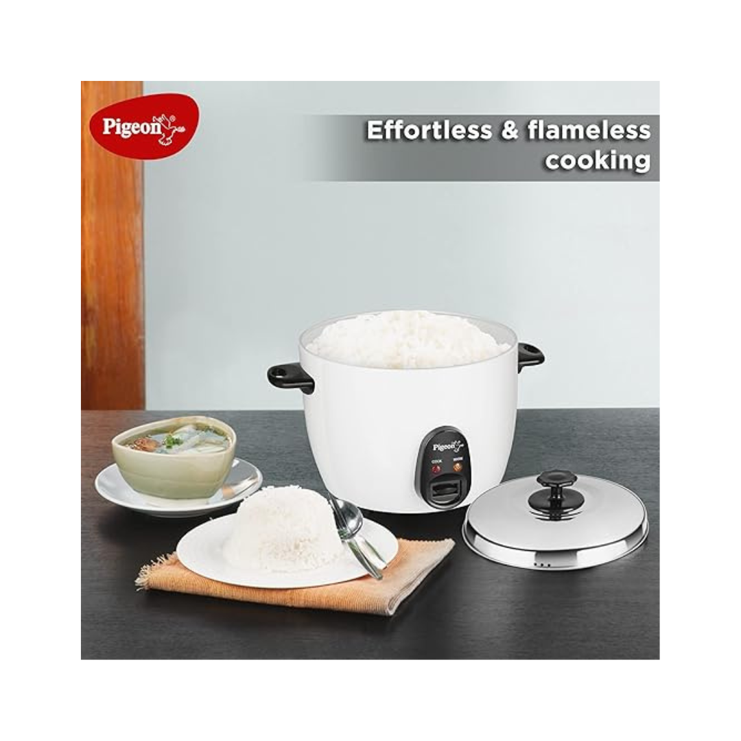 Pigeon Joy Electric Rice Cooker Double Pot | 2.8-Litre |