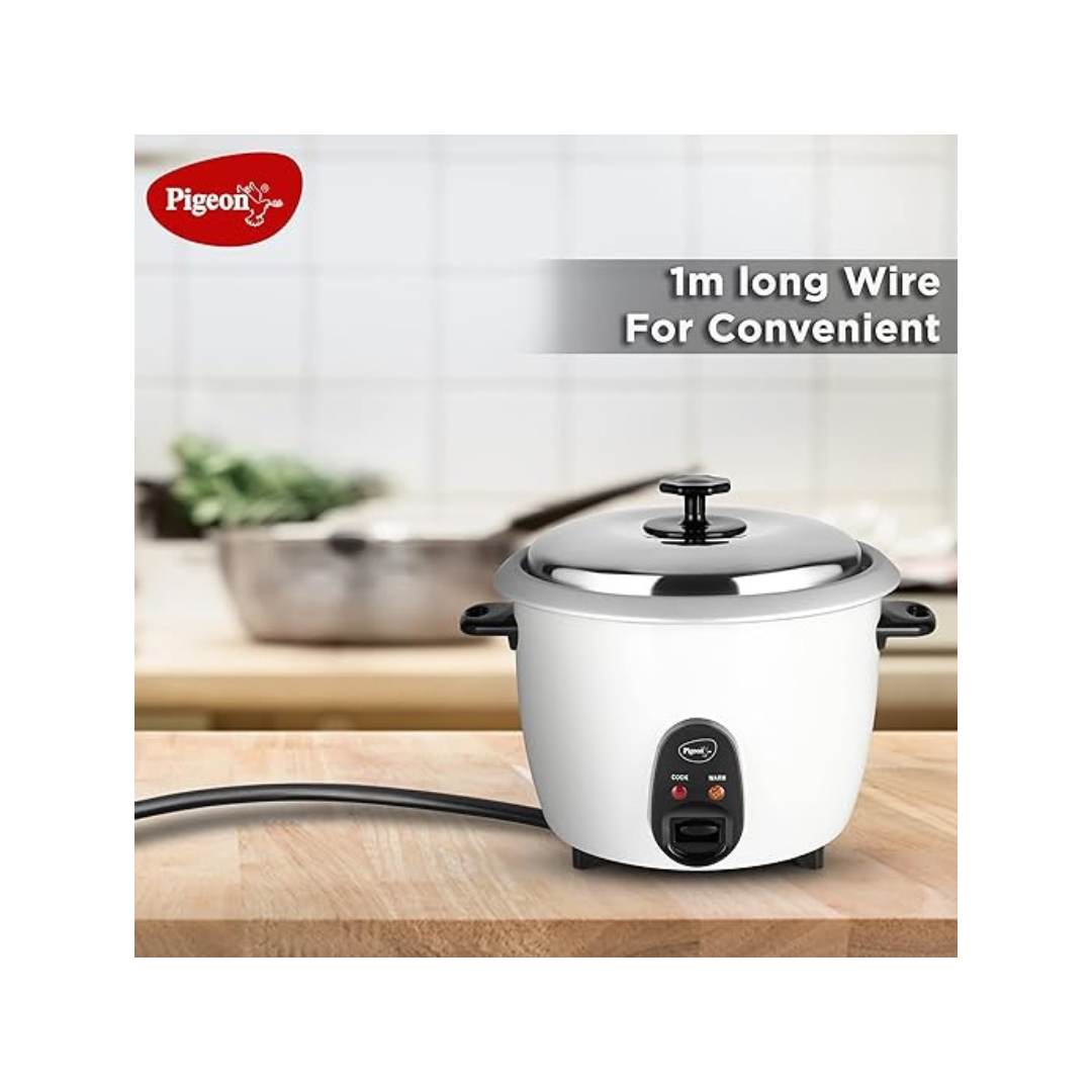 Pigeon Joy Electric Rice Cooker Double Pot | 2.8-Litre |