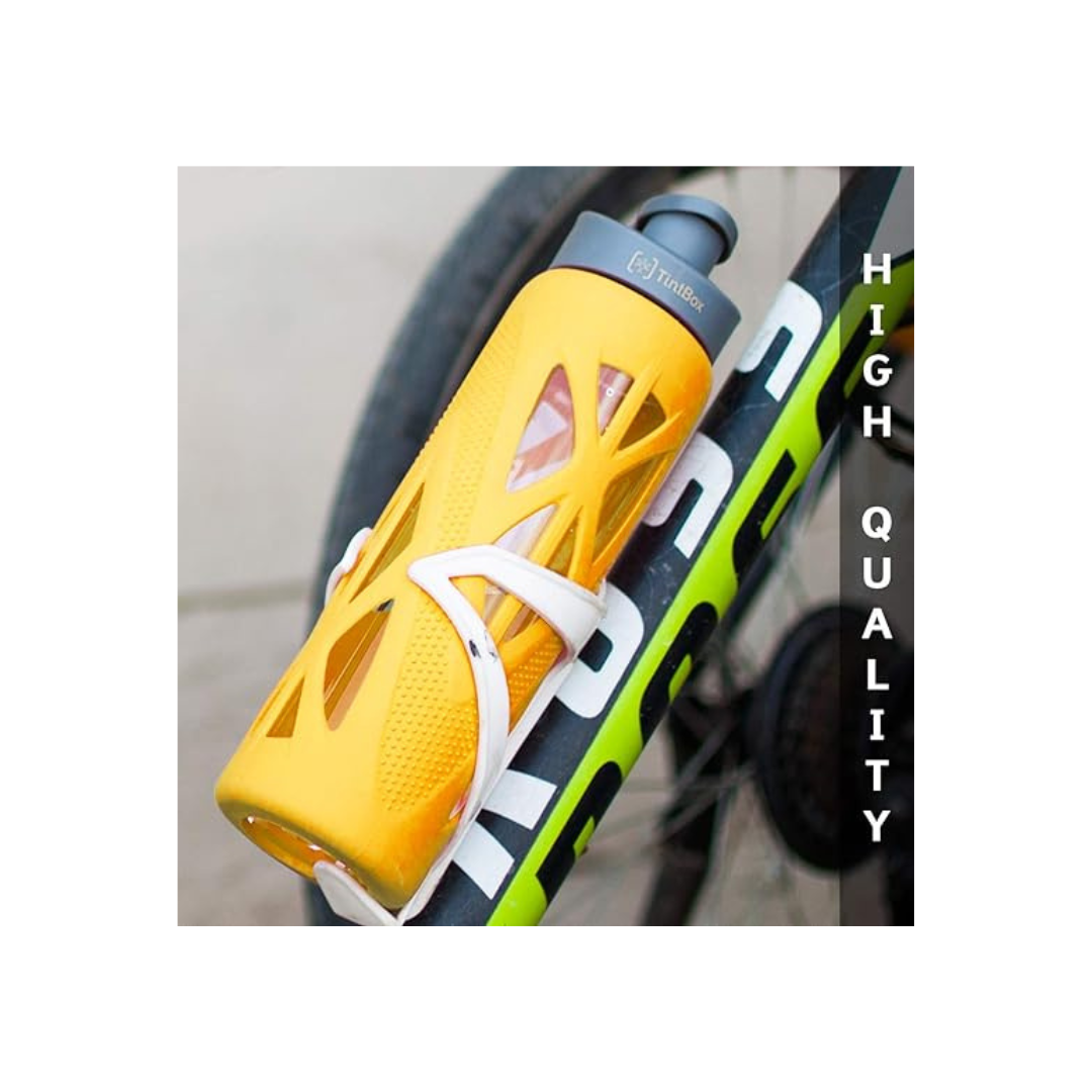 TintBox Borosilicate Glass Bottle | Pulse Yellow |