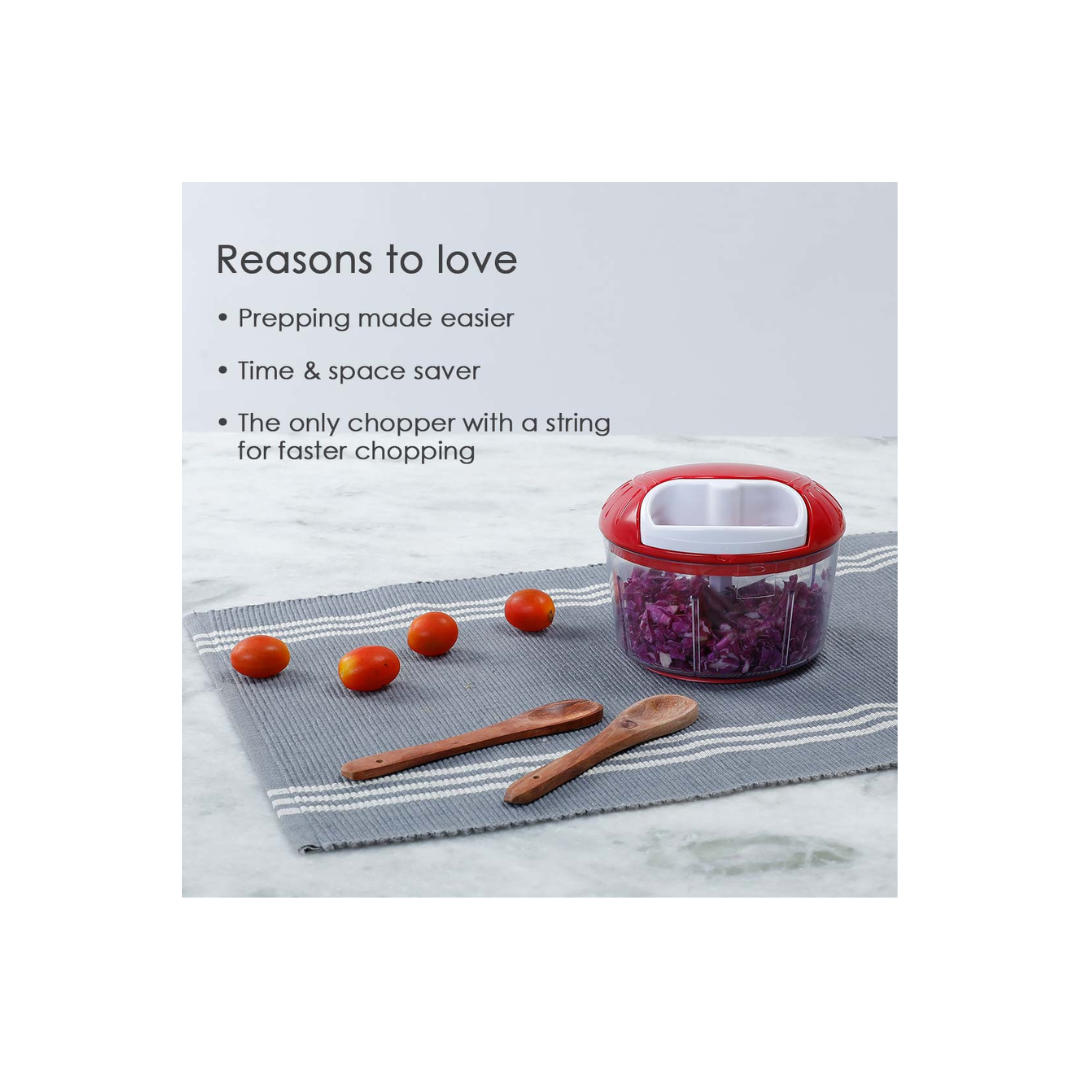 Wonderchef Jumbo String Vegetable Chopper | 3 Blades