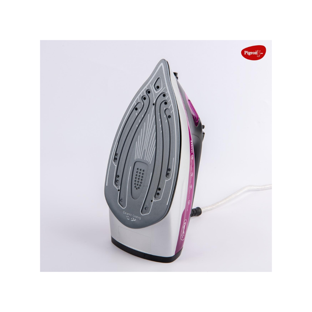 Pigeon Steam Iron | 2400 Watts | Purple |
