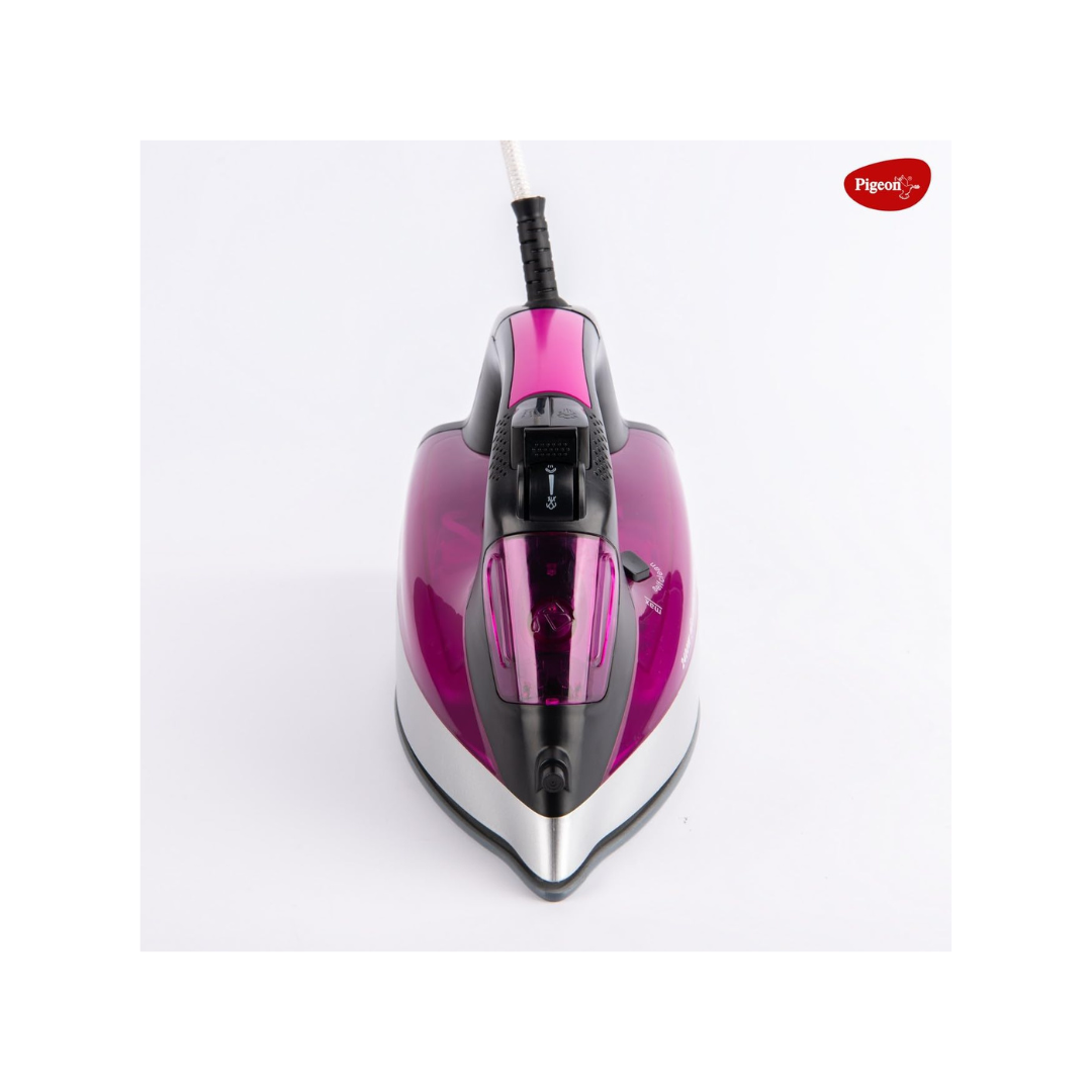 Pigeon Steam Iron | 2400 Watts | Purple |