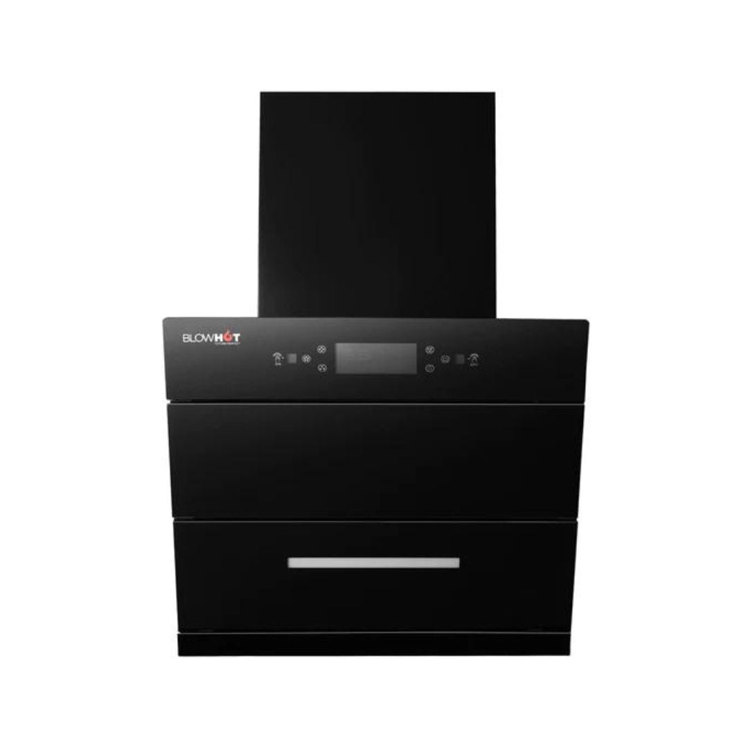 Blow Hot Leia BAC MS Chimney | 60cm | Black |