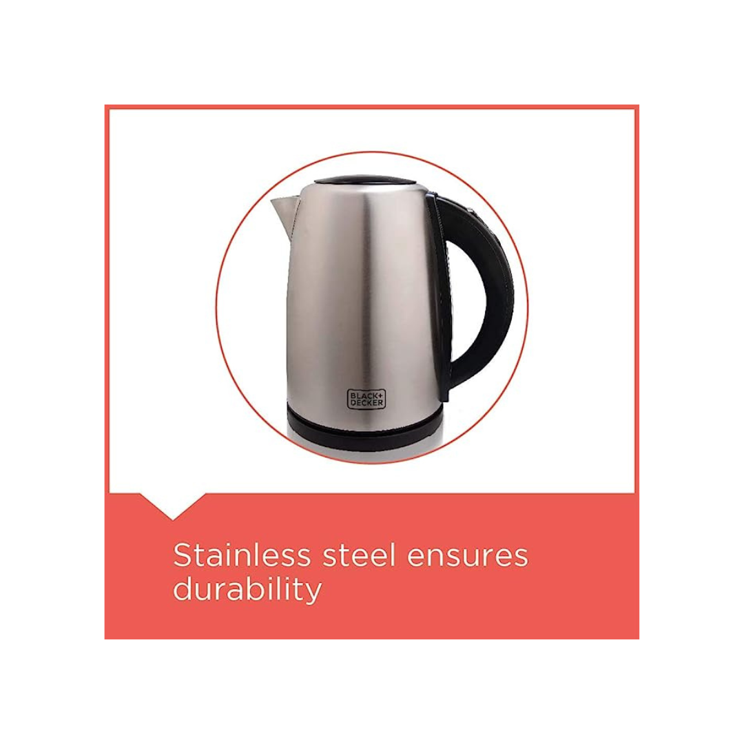 Black+Decker 1.7-Litre with Digital Control Electric Kettle