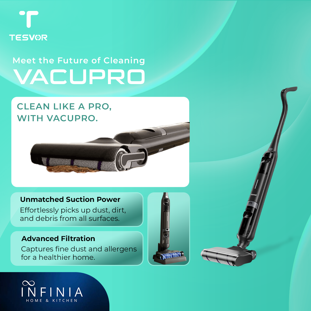 Tesvor Vacu Pro SL 30 | Lightweight Power for Every Floor |