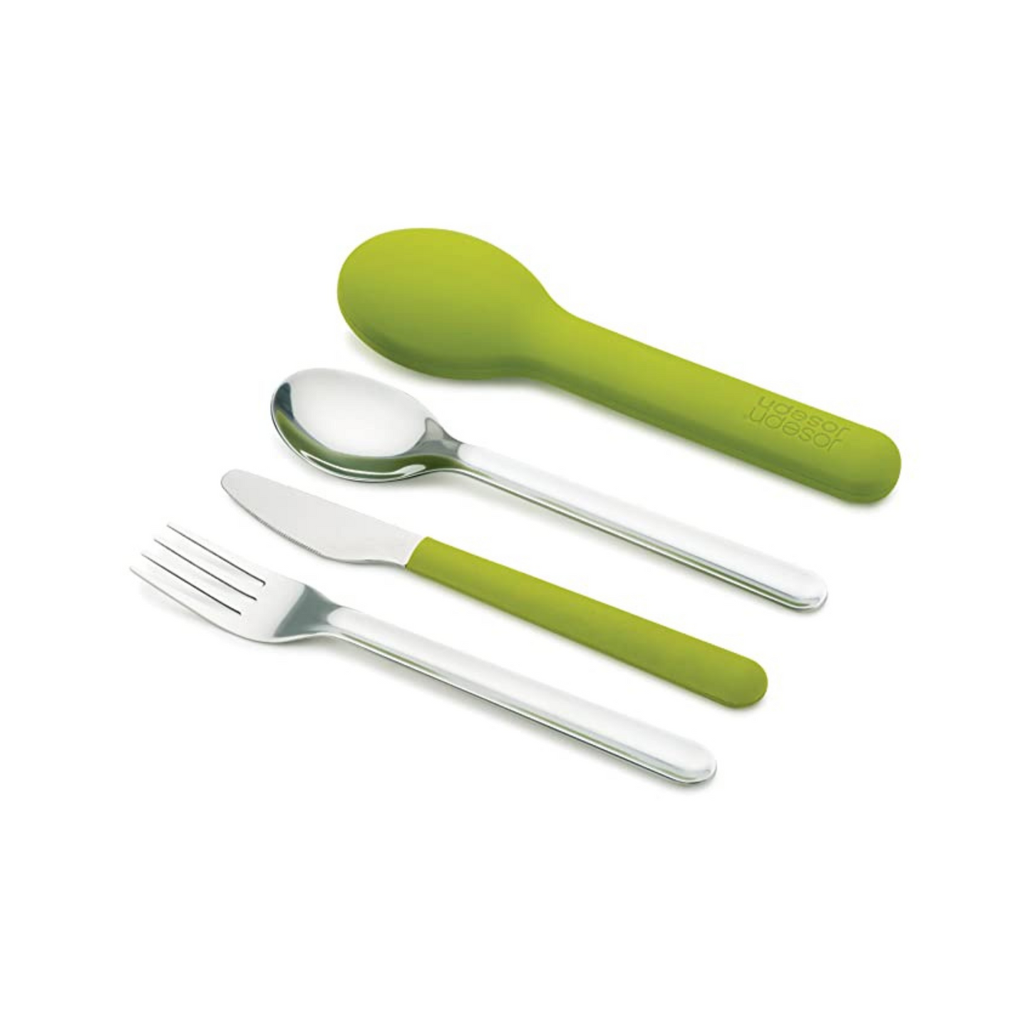 Joseph Joseph GoEat Stainless Steel Space Saving Cutlery Set | Green |