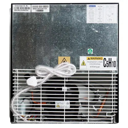 Blue Star Mini Bar | 50 Litre | Black & Grey | Mini Bar Refrigerators | Single Door |