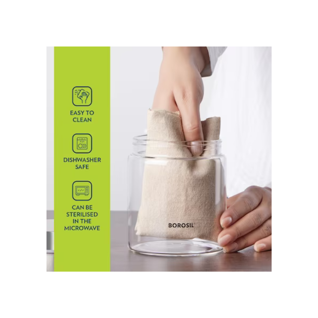 Buy Borosil Endura Air-Tight Glass Jar |350ml|