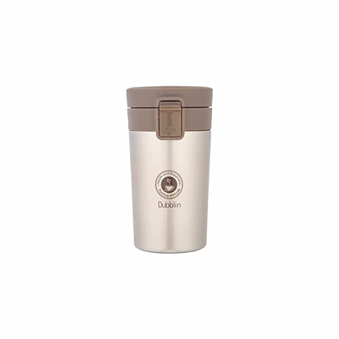 Dubblin Frappe Stainless Steel Tea Coffee Mug | 300ml |