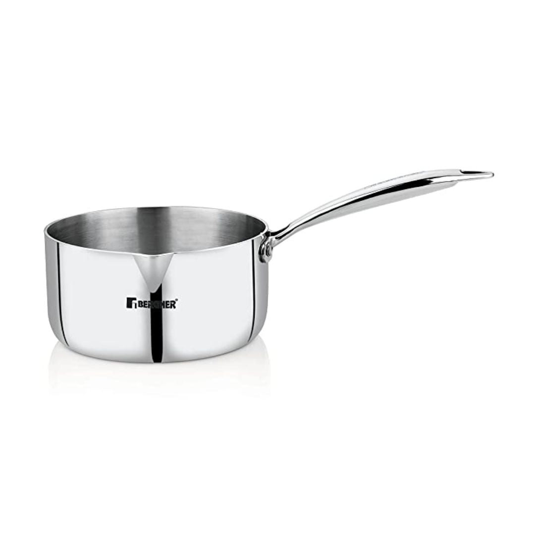 Bergner Stainless Steel Tri-ply Milkpan | 20cm |