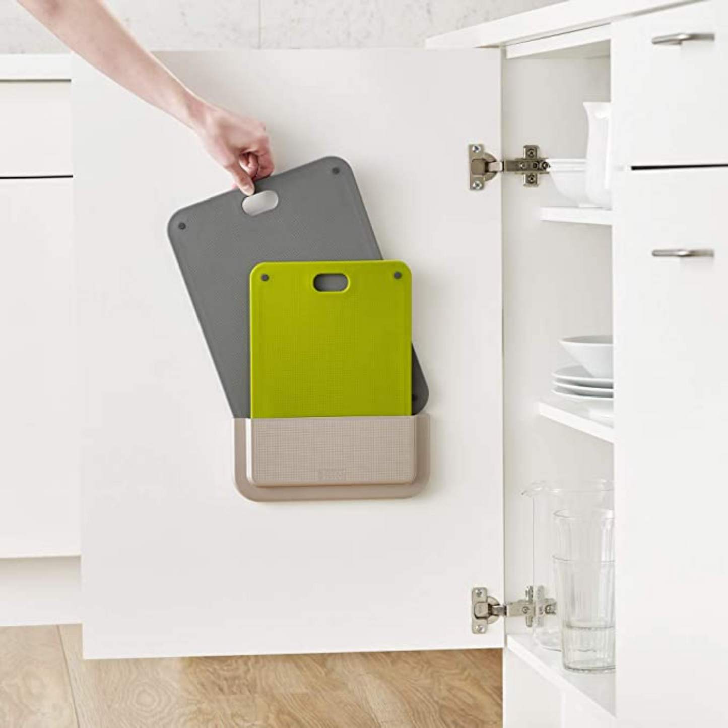 Joseph Joseph Door Store Chopper | 2- Piece Set | Rectangular |
