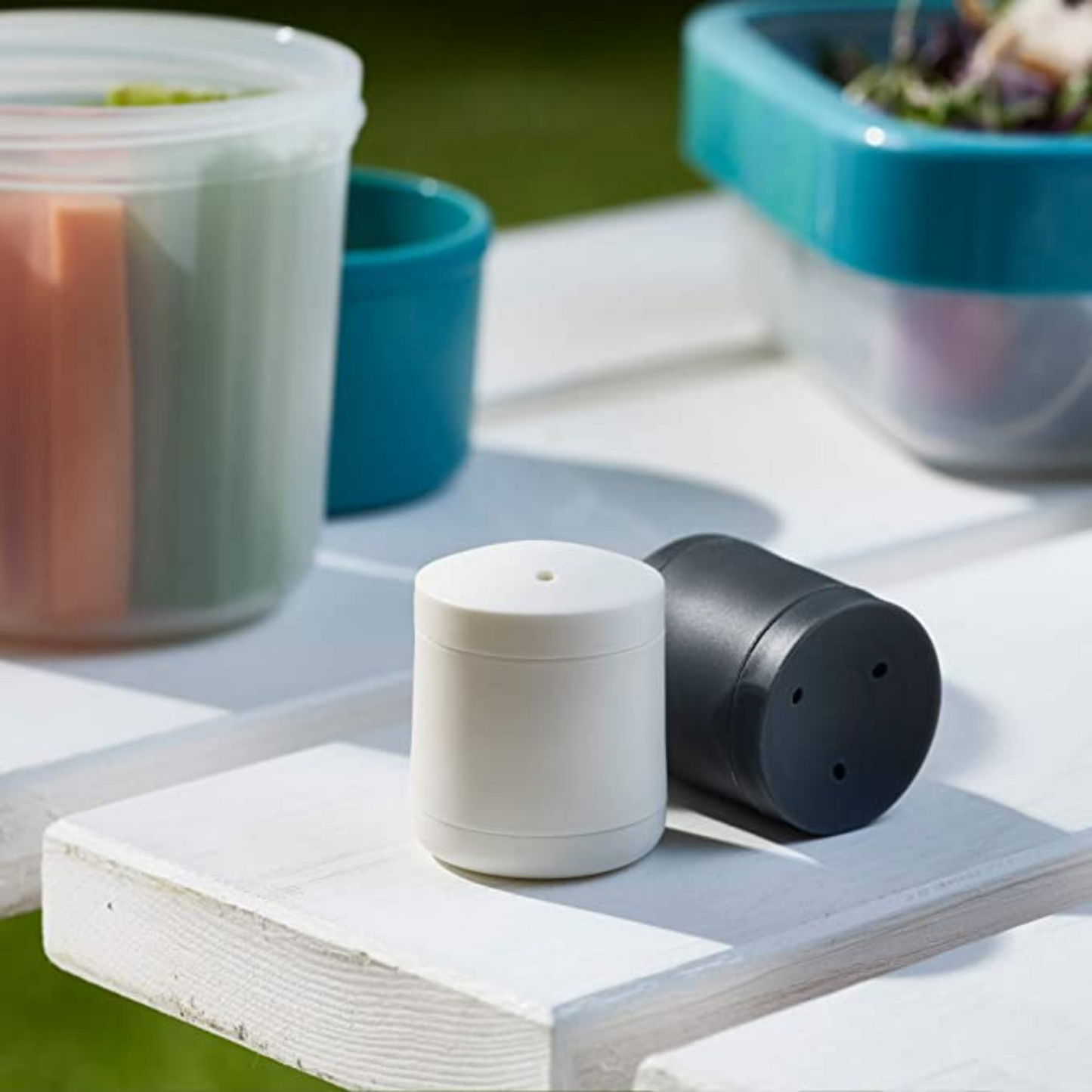 Joseph Joseph GoEat Compact Salt & Pepper Set | Travel Set | 2- piece |