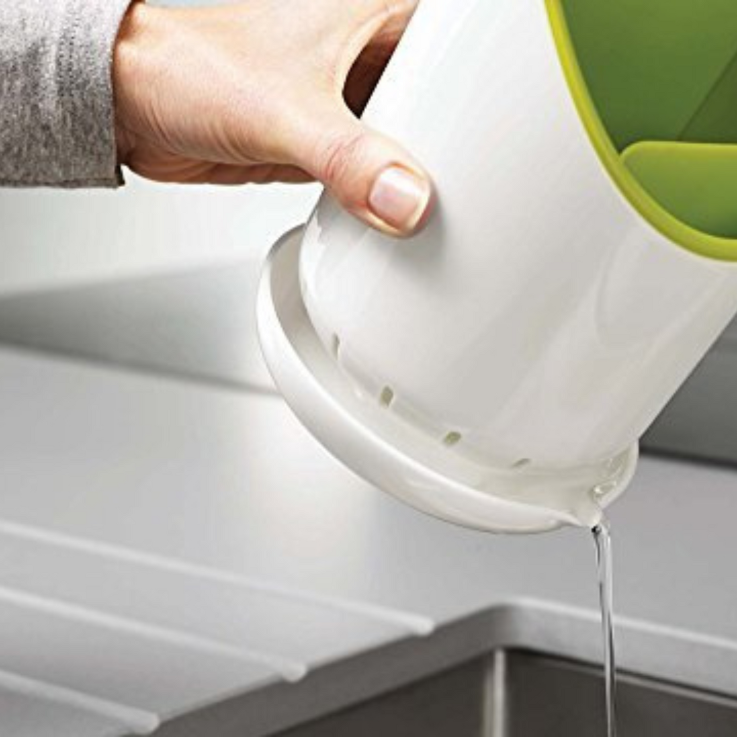 Joseph Joseph Dock Cutlery Drainer and Organiser | Green |