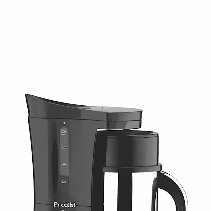 Preethi Cafe Zest CM210 Drip Coffee Maker (Black), 31 Cup