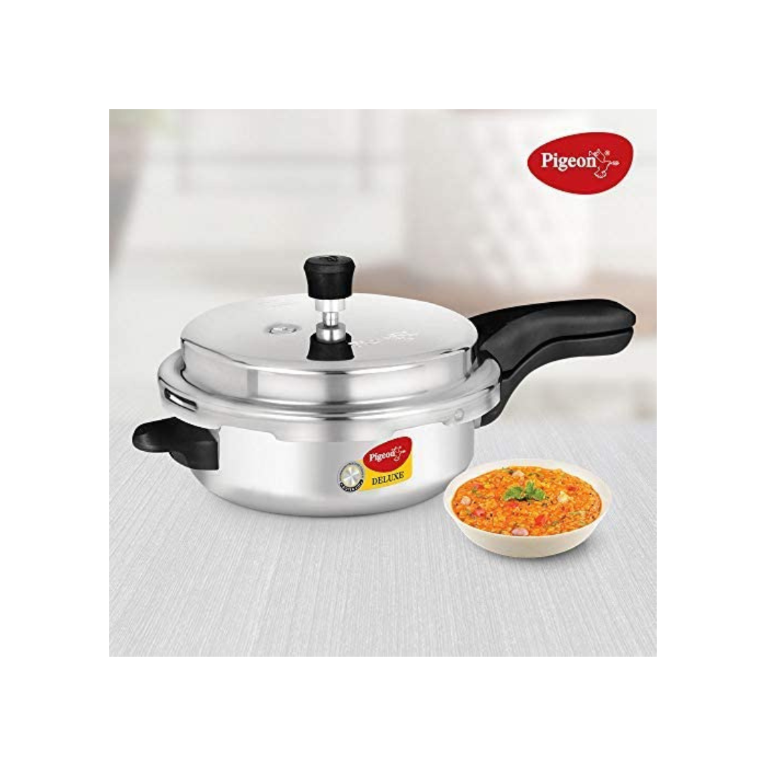 Pigeon Deluxe Pressure Pan with Outer Lid | Silver |