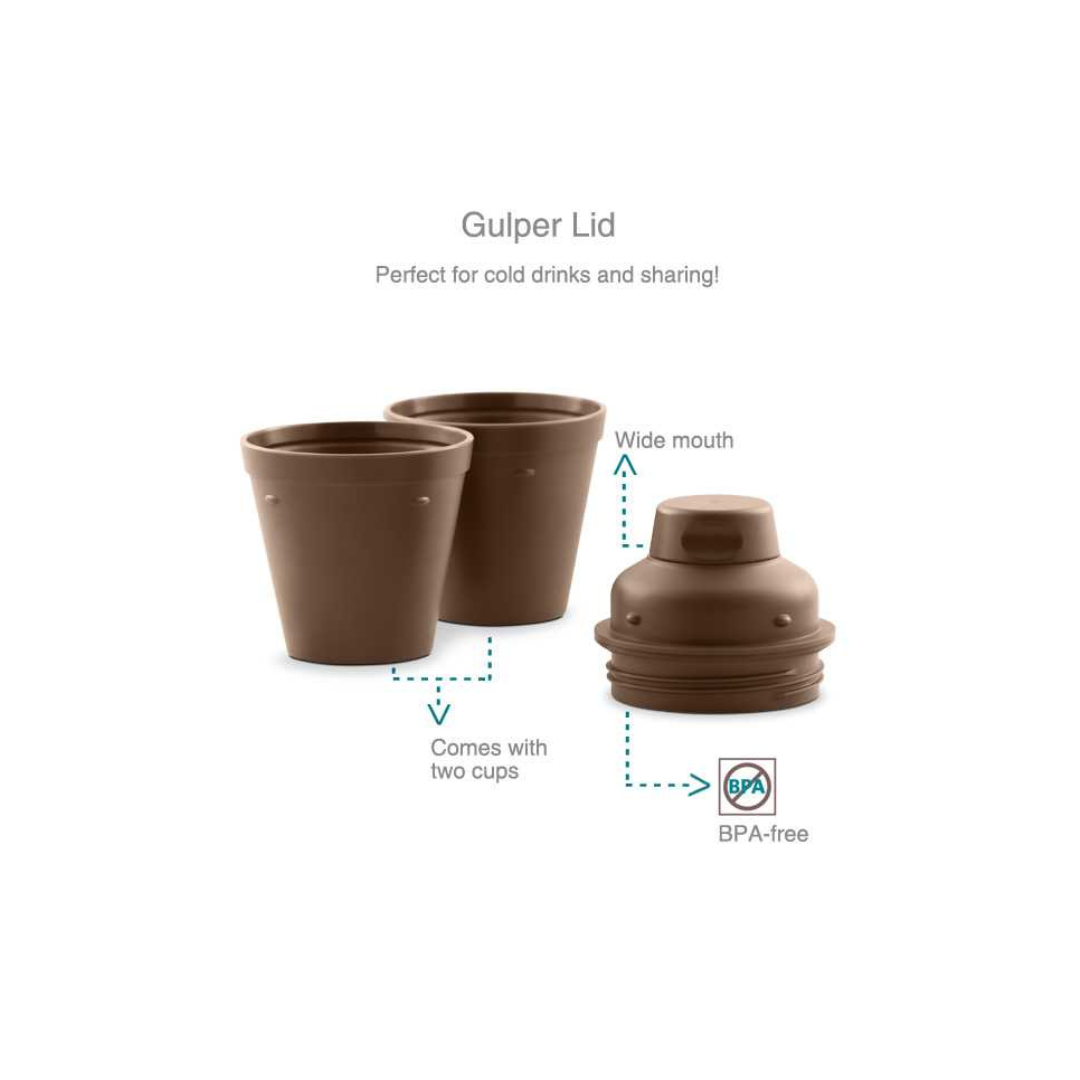 Vaya Drynk - 600 ml - Yellow - (Sipper + Gulper Lid)