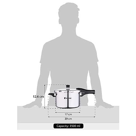 Buy Bergner Tri-ply Pressure Cooker | 5 years Warranty |