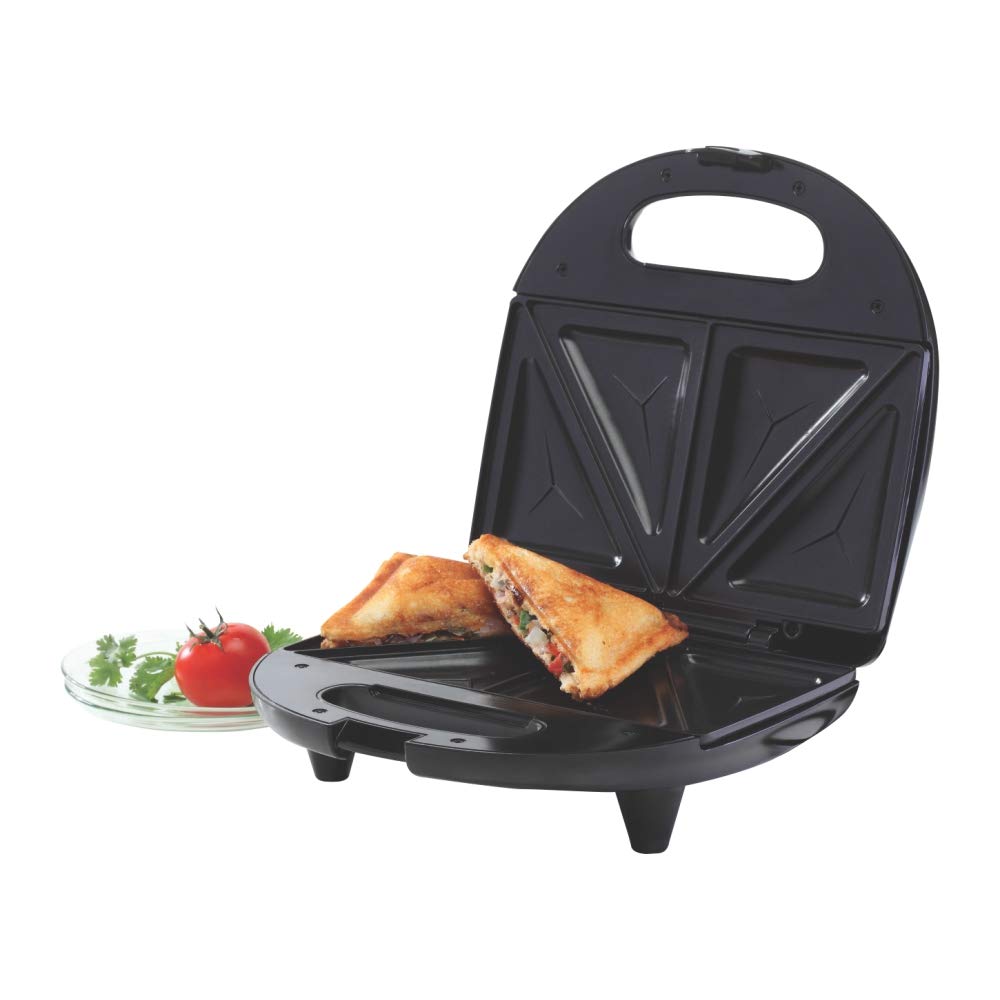 Borosil Neo Sandwich Maker | 700 W | Black |