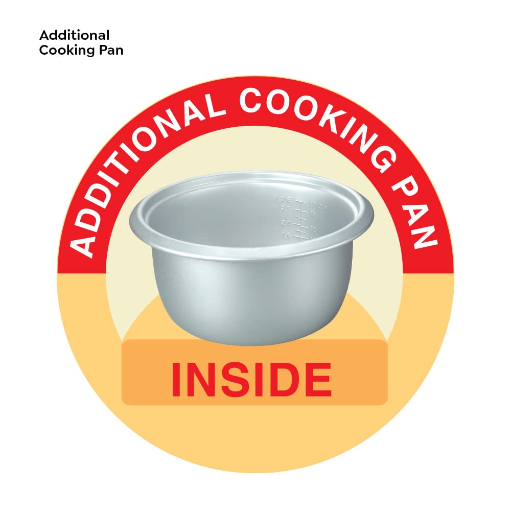 Prestige Delight Smart 1.8-2 Electric Rice Cooker | Blue | - Infinia Home and Kitchen