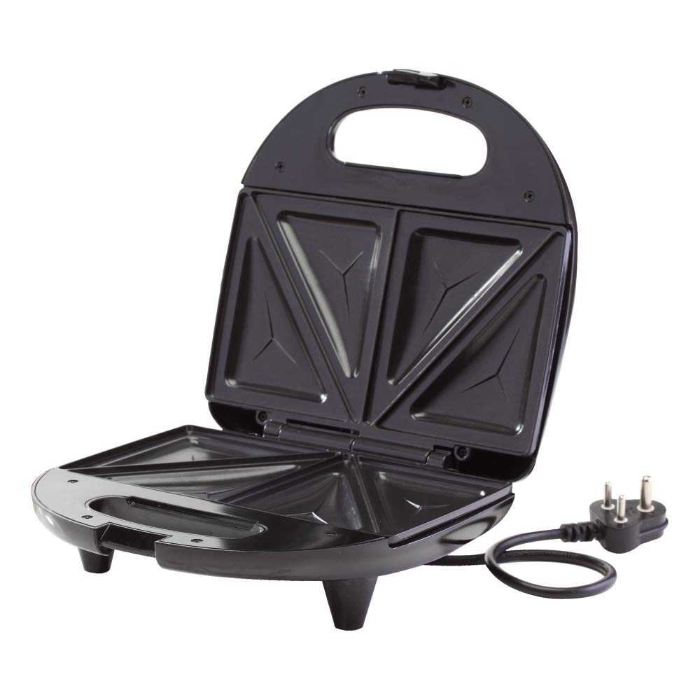 Borosil Neo Sandwich Maker | 700 W | Black |