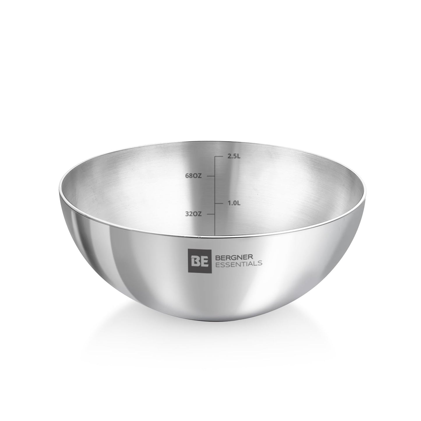 Bergner Argent Stainless Steel Tasra | Less Oil Use | Even Heat Distribution | Easy to Clean |