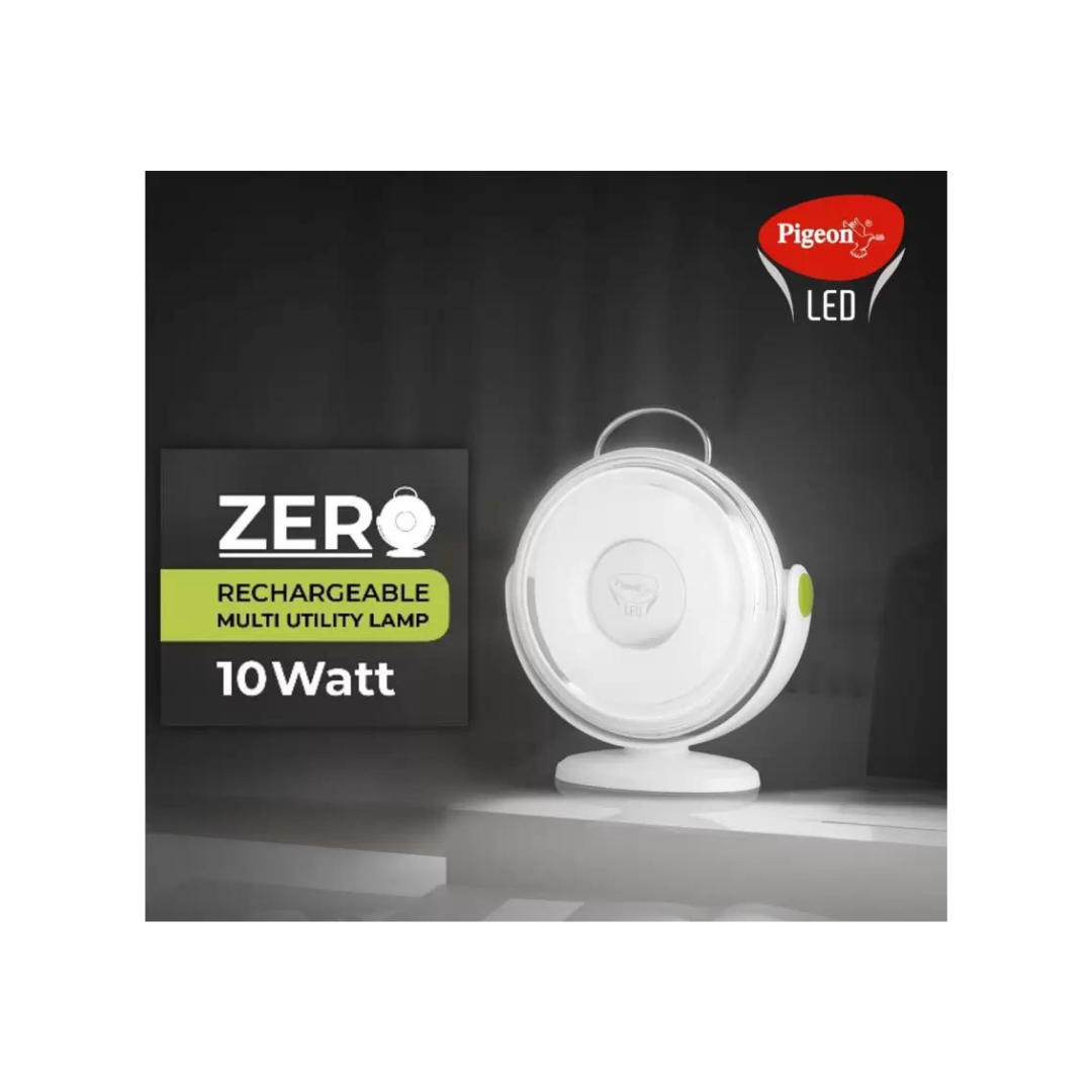Pigeon LED Zero Multi Utility Emergency Light | White |