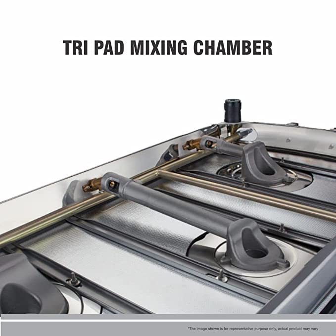 Preethi Blu-Flame Jumbo Max Glass Top 4 Burner