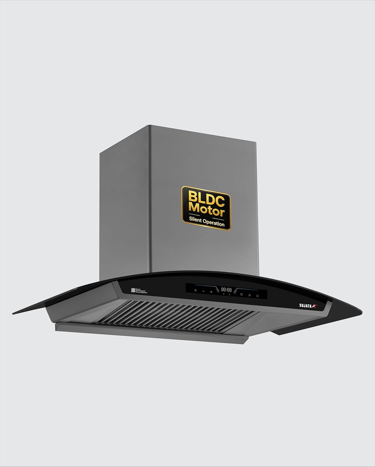 Sujata Quarz Kitchen Chimney | Intelligent Auto Clean Chimney with Deep Suction for Clean & Fresh Cooking |