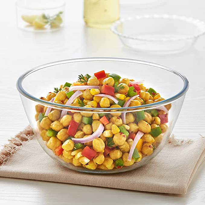 Buy Borosil 350 ml Mixing & Serving Glass Bowl