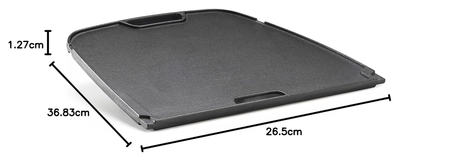 Napoleon Cast Iron Reversible Griddle | Fits All TravelQ | Portable Grills | Non-Stick |