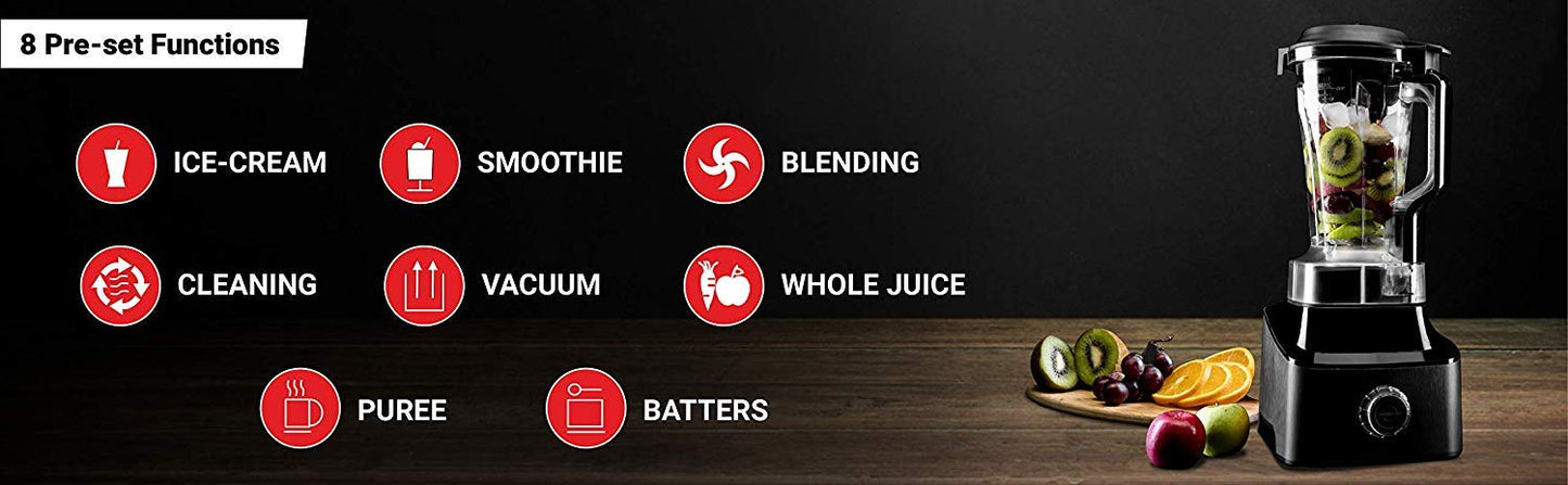 Hafele Oktablend Vacuum Blender Jar | 2200W | Matte Grey |
