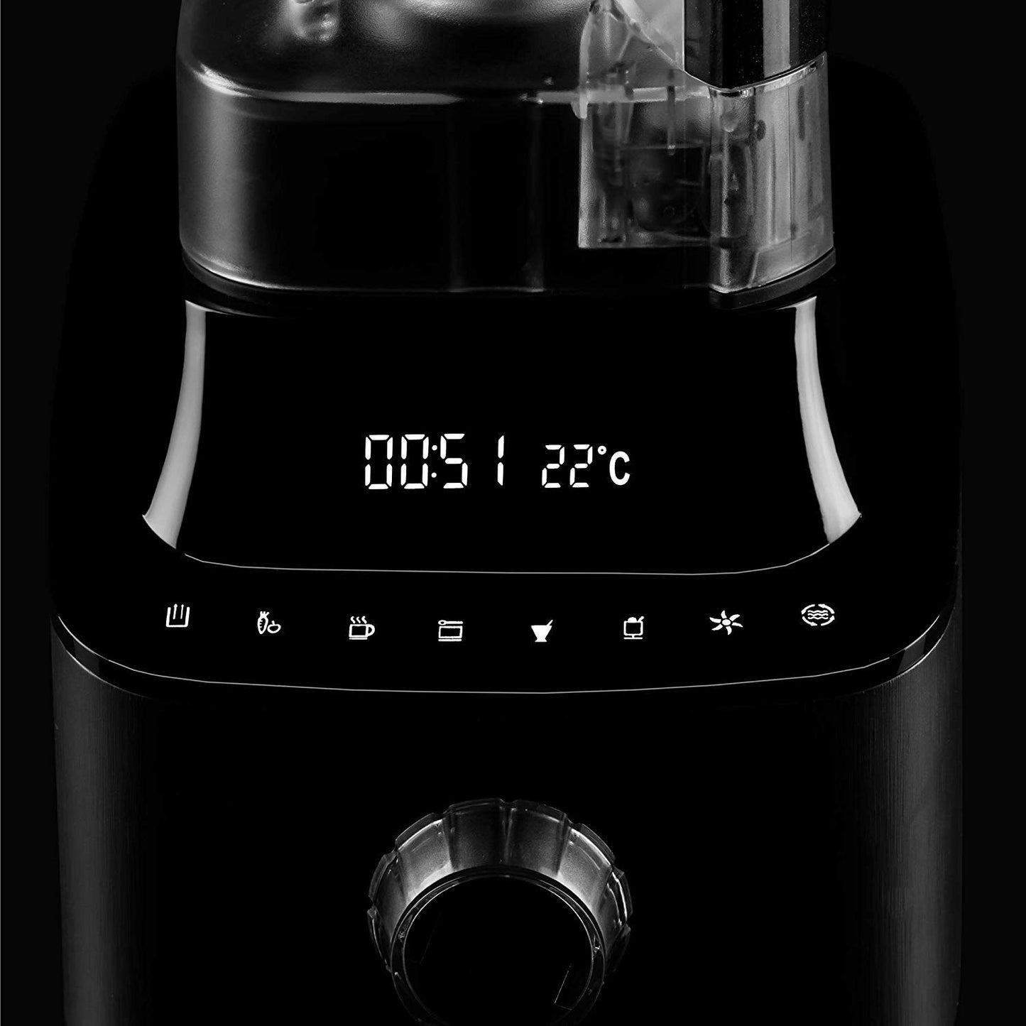 Hafele Oktablend Vacuum Blender Jar | 2200W | Matte Grey |