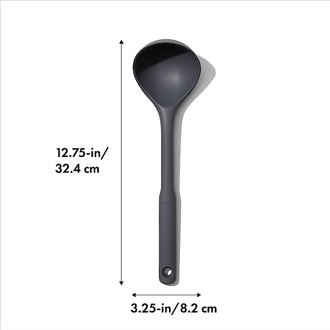 OXO Good Grips Silicone Everyday Ladle | Black |