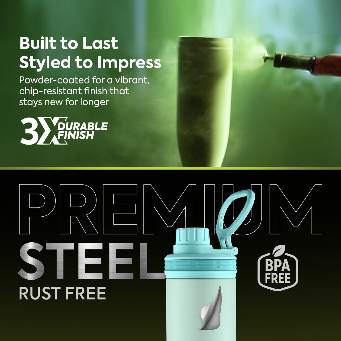 PEXPO Aqua Sip | 900 ml | ISI Certified | Stainless Steel |