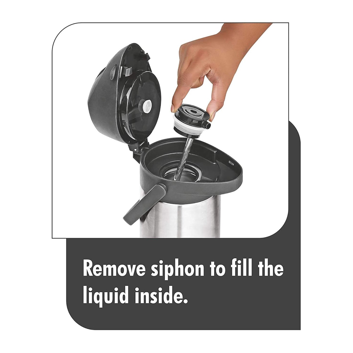 Milton Pinnacle 2000ml Thermosteel | 24 rs Hot & Cold | Silver |