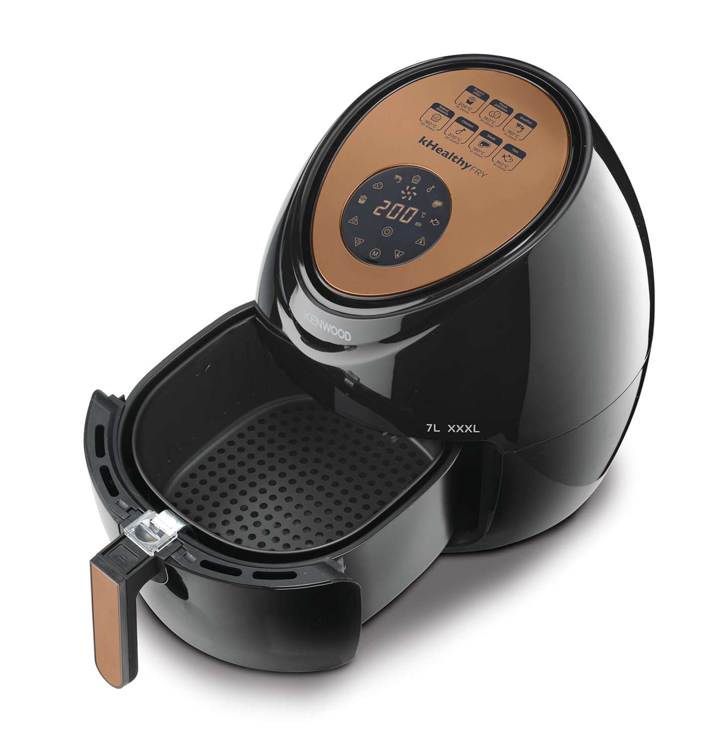 KENWOOD Airfryer | 7 Litre | 1300W | Black | 7 Preset Programs |