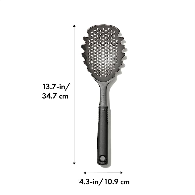OXO Good Grips Pasta Scoop Strainer | Gray |