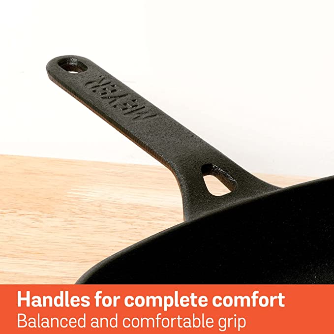 Meyer Cast Iron Grill Pan 25cm
