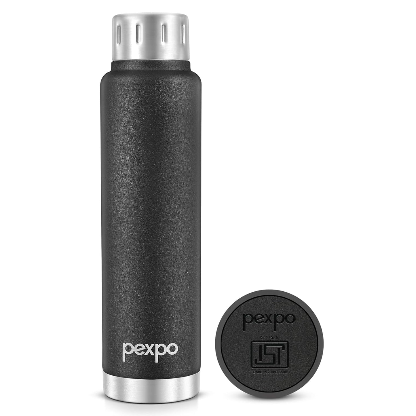 Pexpo Cameo Stainless Steel Vacuum Insulated Flask | 500ml | Double Wall | ISI Certified |