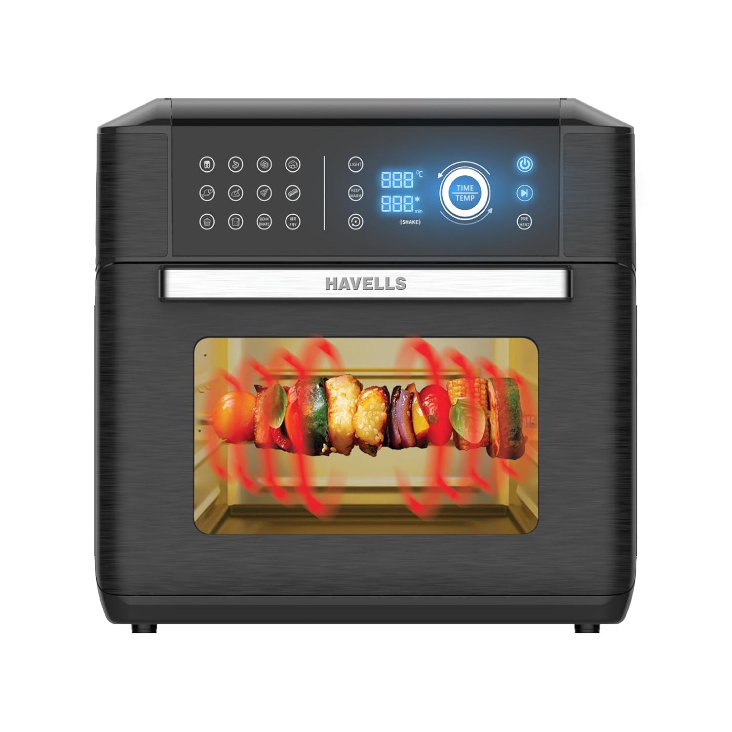 Havells Avanza Multi Function | Air Fryer Oven 15L | 1700W | Digital Touch Control | 14 Presets |