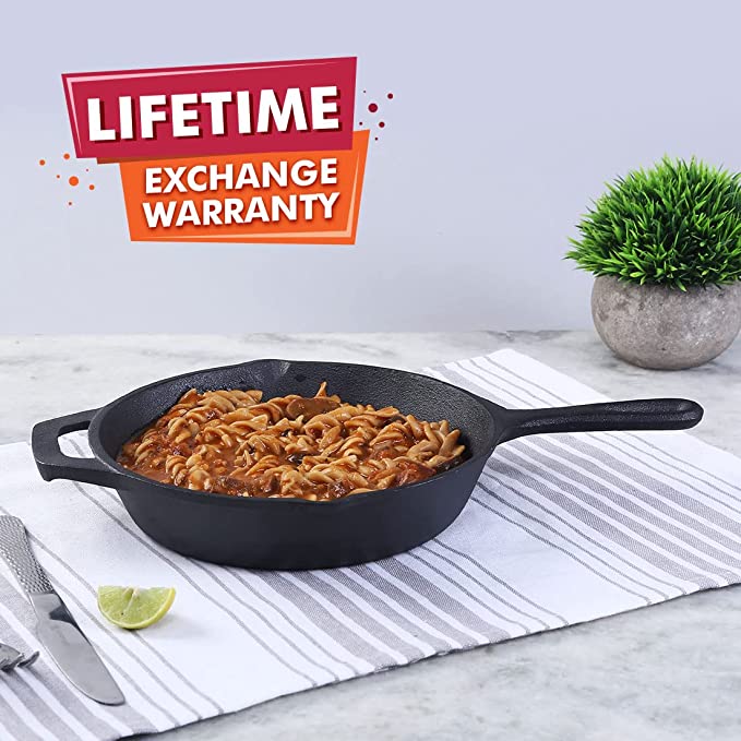 Wonderchef Forza Cast-Iron 20 cm Fry Pan,3.8mm