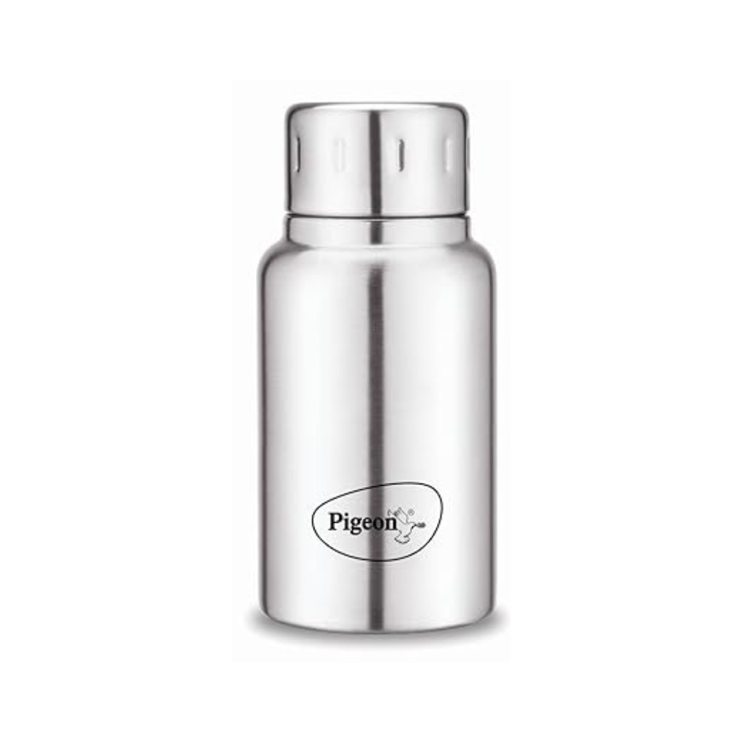 Pigeon Trivia Stainless Steel Vacuum Bottle | Silver |