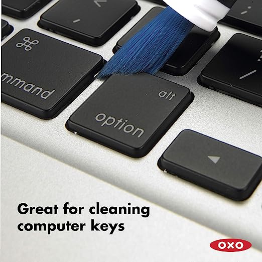OXO Plastic Good Grips Electronics Cleaning Brush | Blue |