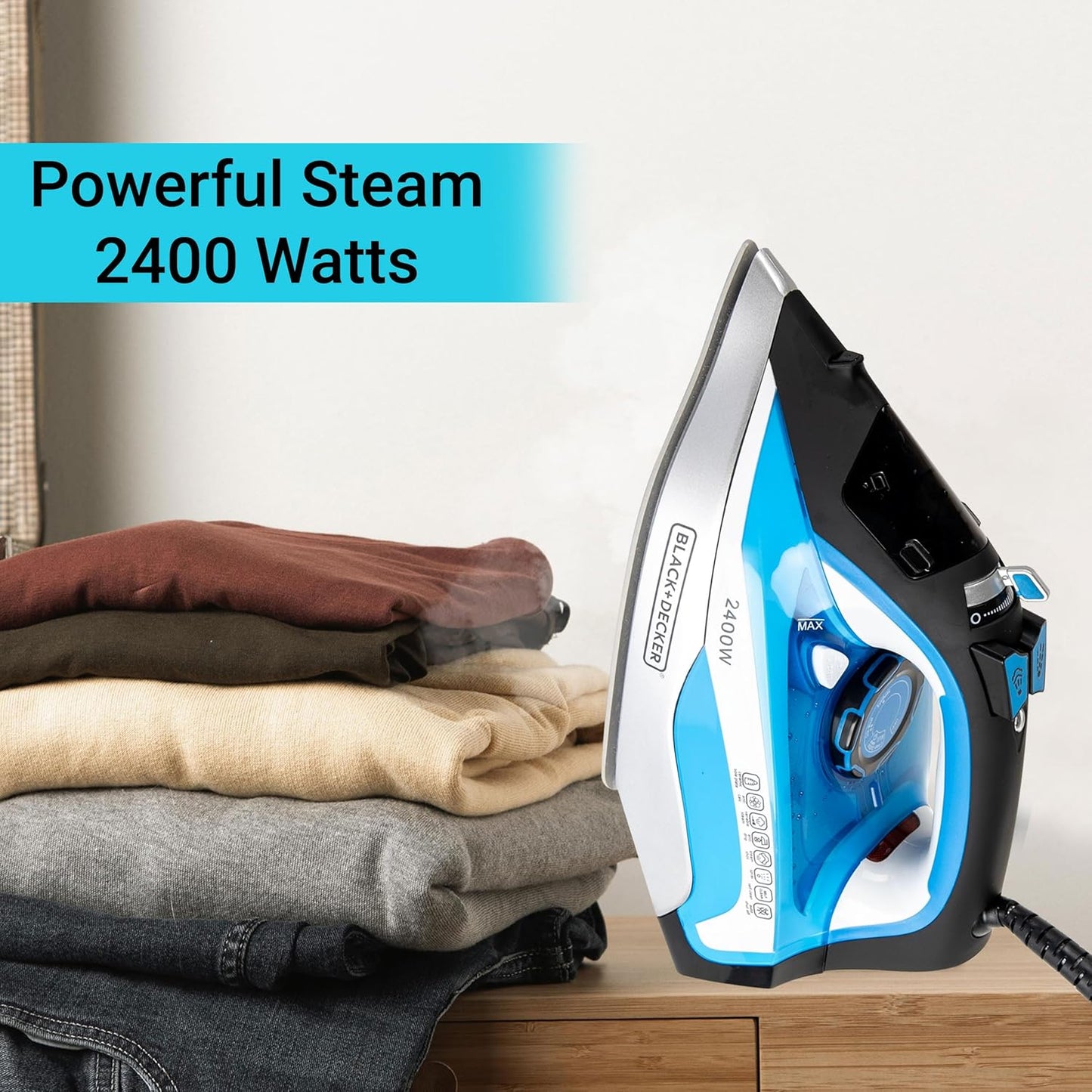 BLACK + DECKER 2400 Watt with Auto Shut Off | Blue |