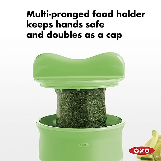 OXO Good Grips Handheld Spiralizer, Green