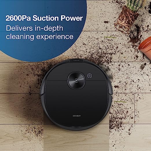 ECOVACS Deebot N8 Pro+ Robot Vacuum and Mop Cleaner