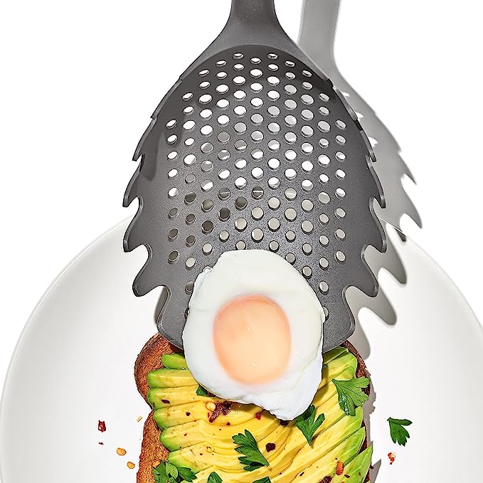 OXO Good Grips Pasta Scoop Strainer | Gray |